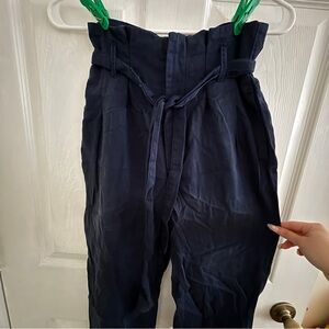 Abercrombie navy blue trousers